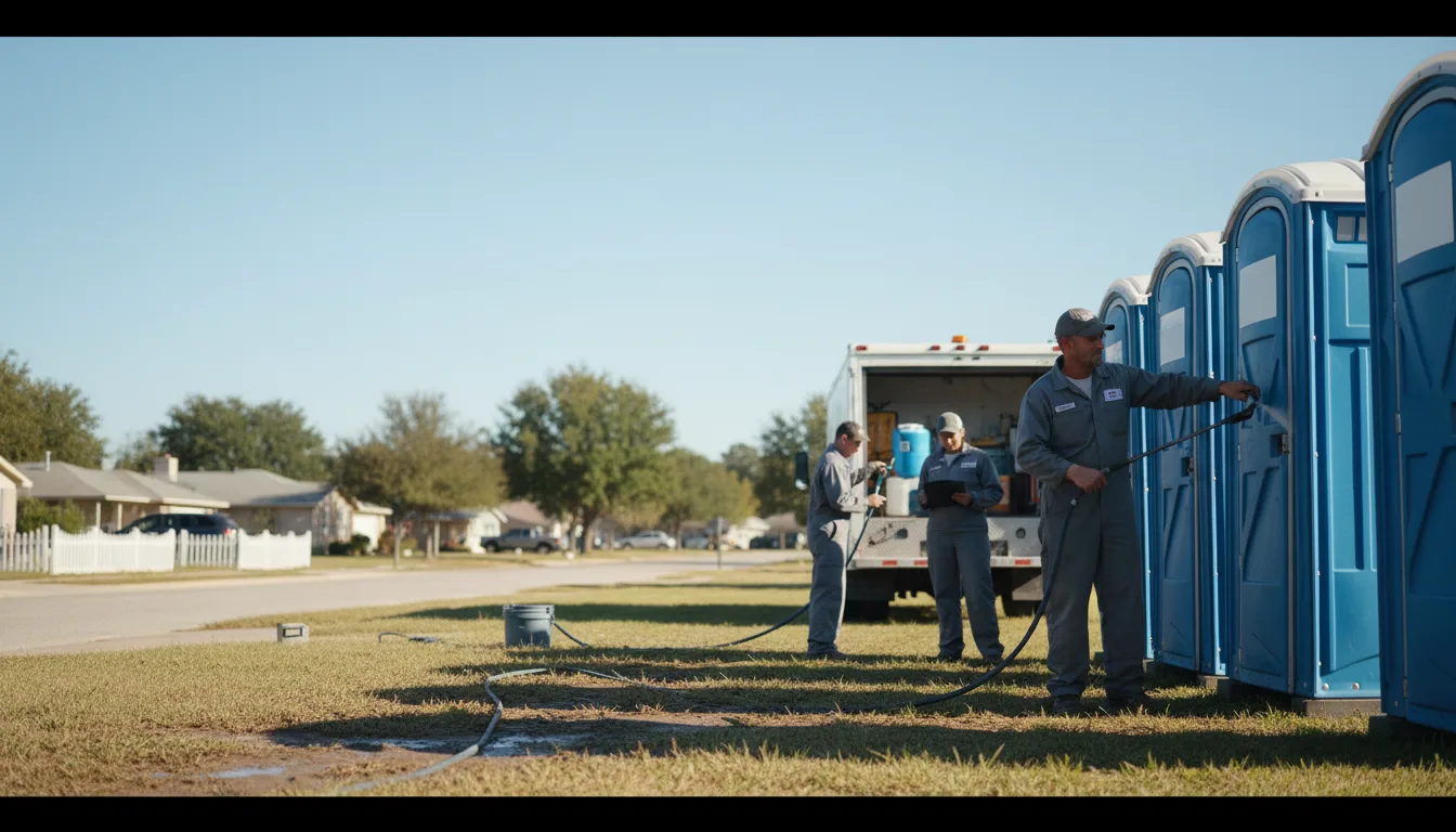 Long-Term Portable Toilet Rental in Cary, IL near me